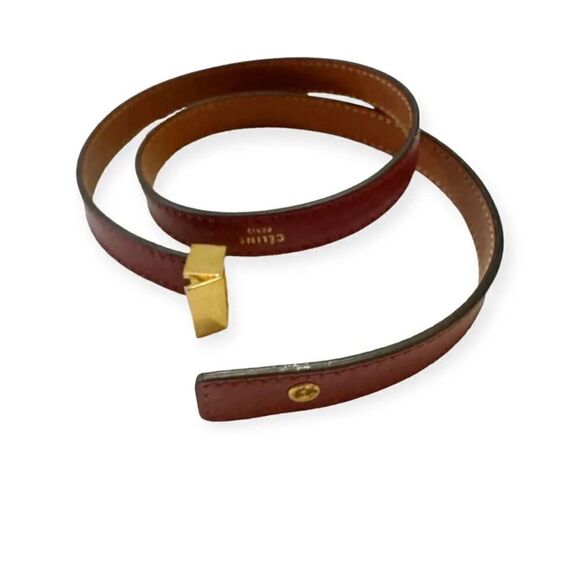 💛 Authentic Celine Red Triple Tour Bracelet - Picture 3 of 4